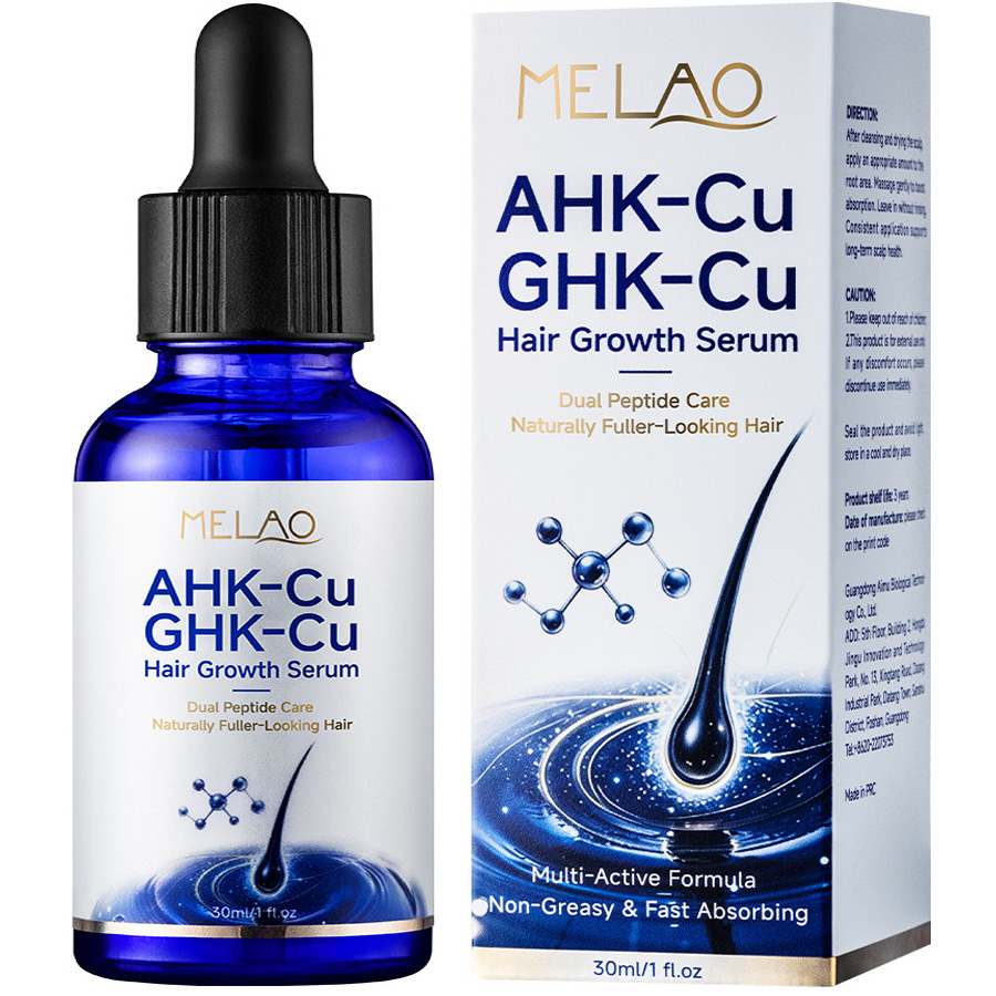 Epidermal Growth Factor - 30ml Kupfer Dual-Peptid Haarwuchsserum, 1% GHK-Cu