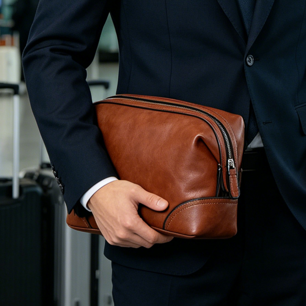 Luxury Skincare For Men - Tragbare Luxus-Kulturtasche für Damen und Herren