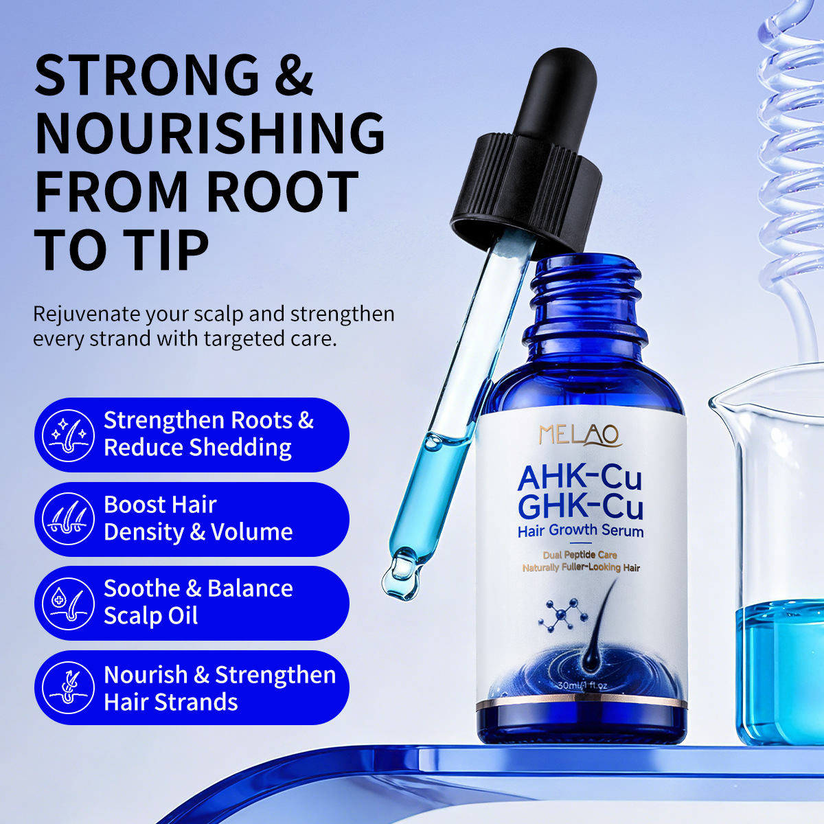 30ml Kupfer Dual-Peptid Haarwu – Epidermal Growth Factor Bewertung und Preis
