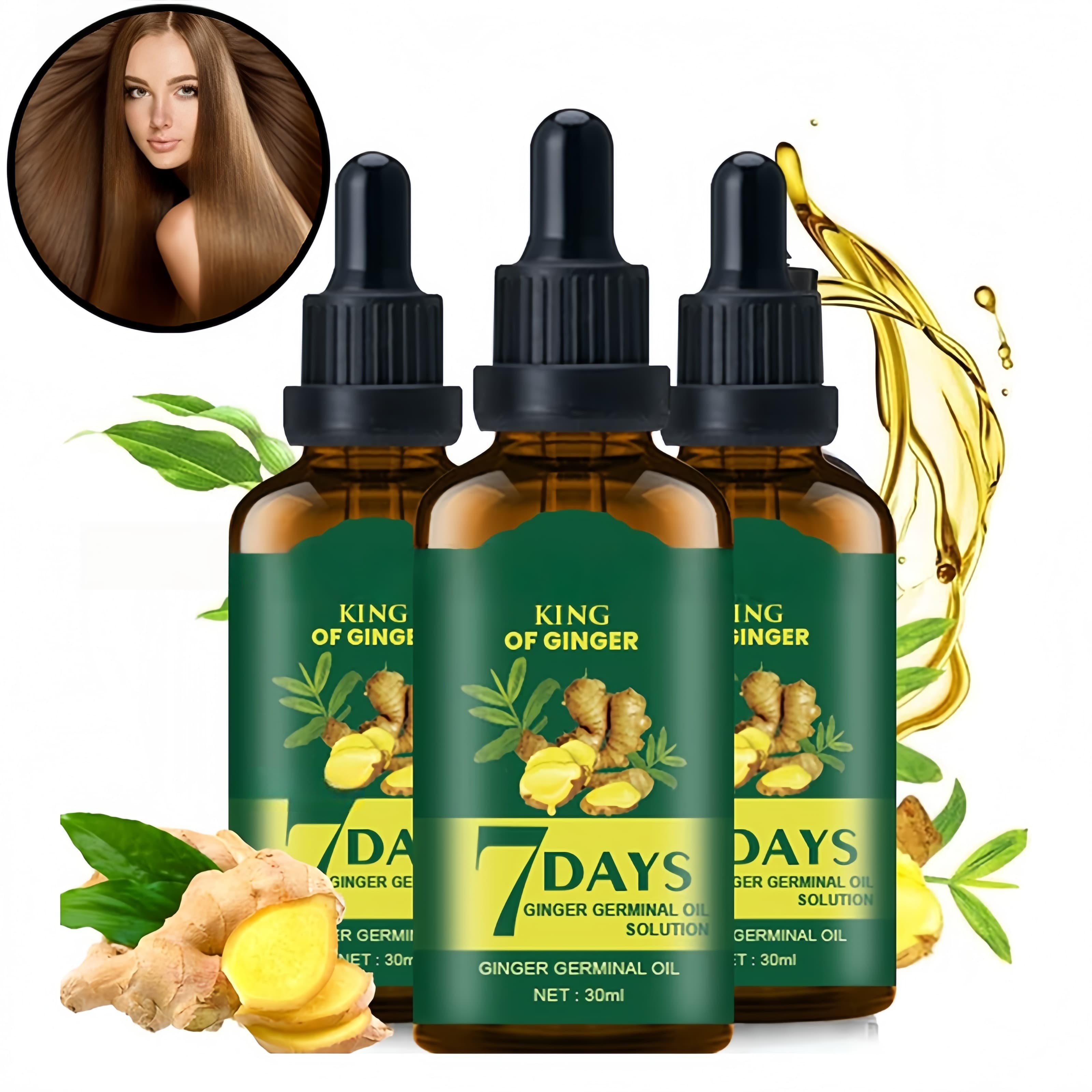 Haarwuchsöl Ingwer-Biotin-Seru – Epidermal Growth Factor Bewertung und Preis