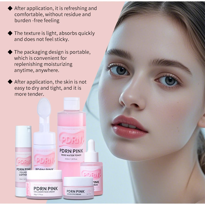 PDRN Pink Skincare Set Lachs-D – Luxury Skincare Set Bewertung und Preis