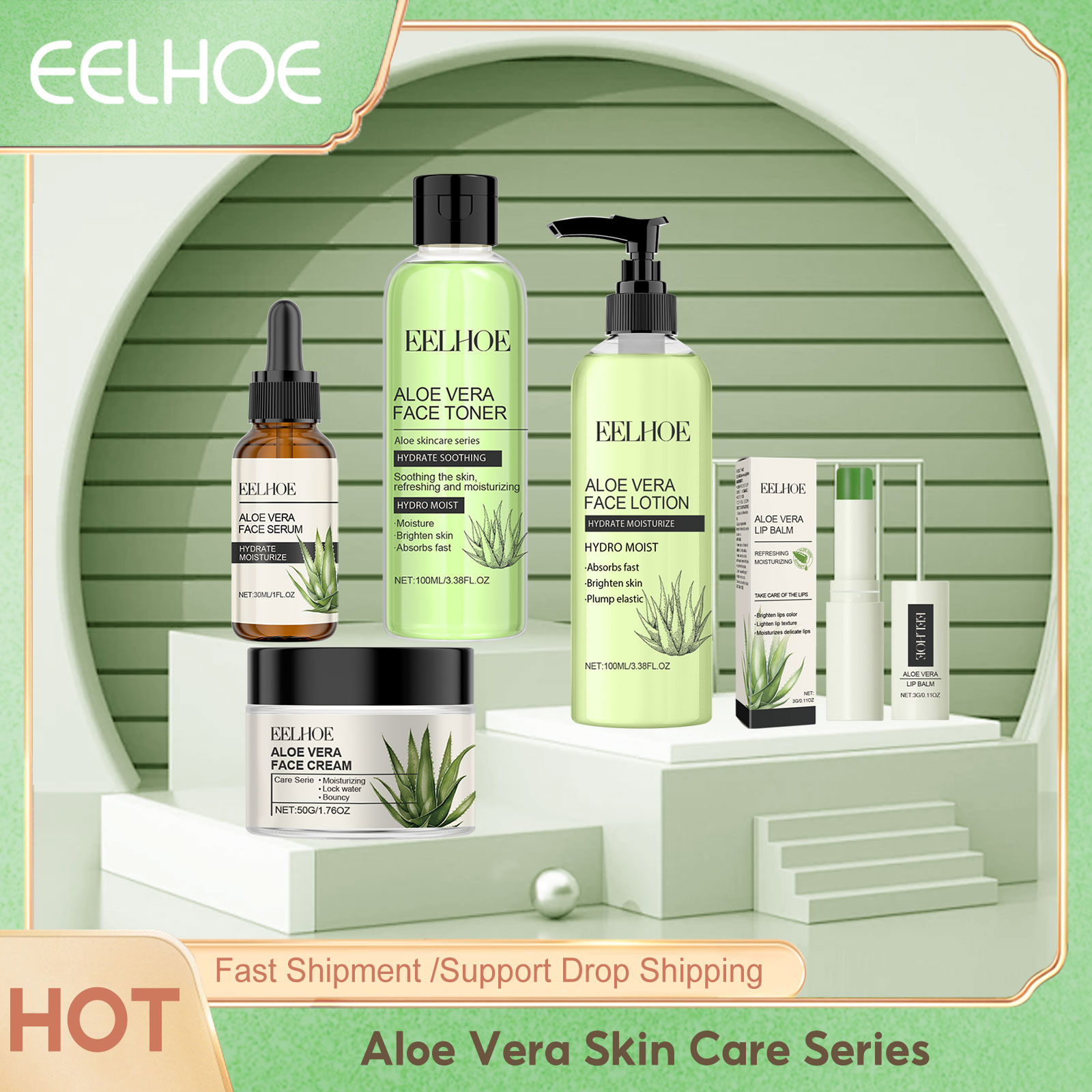 Eelhoe Aloe Vera Skin Care Ser – Luxury Skincare Set Bewertung und Preis