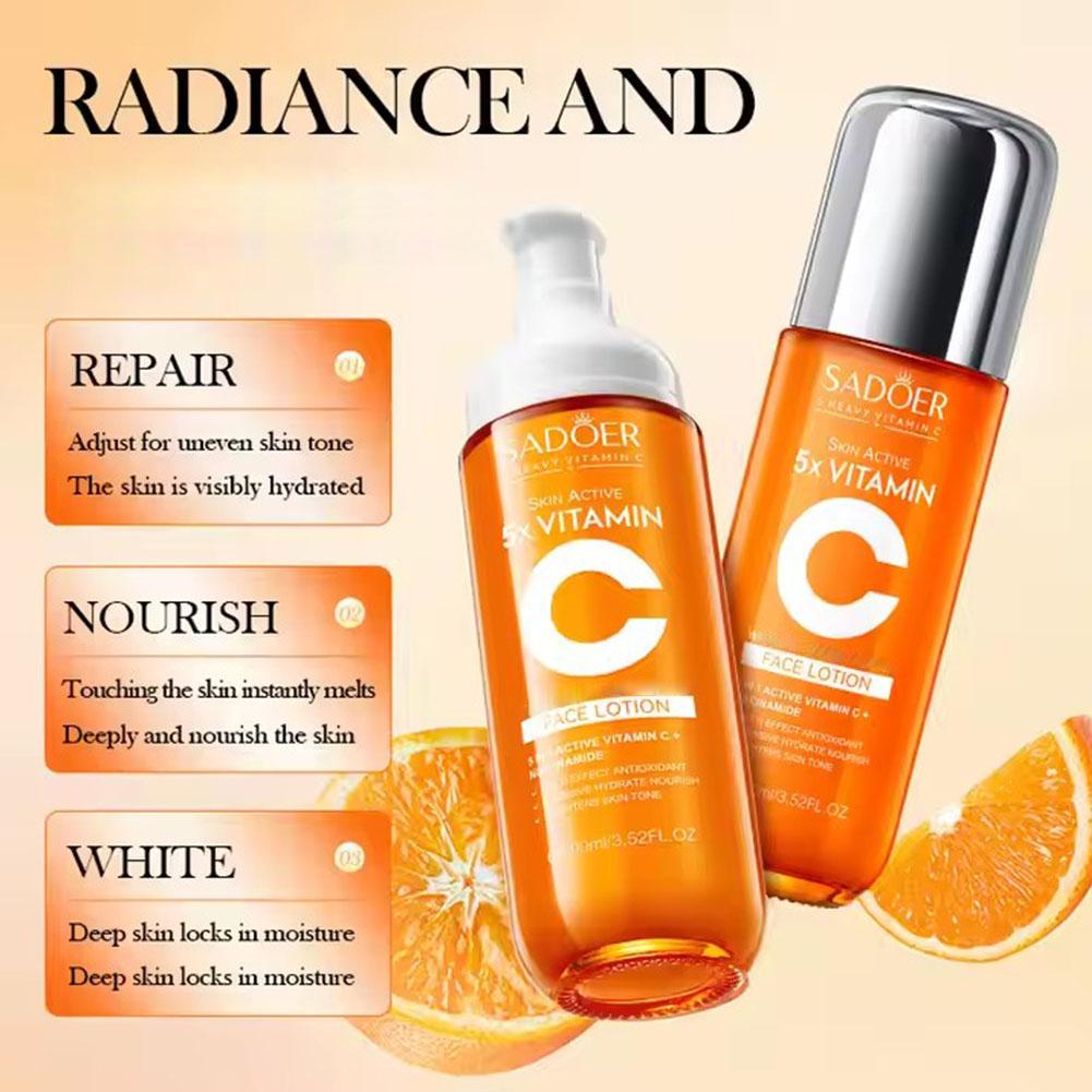 SADOER 5X Vitamin C Gesichtspf – Luxury Skincare Set Bewertung und Preis