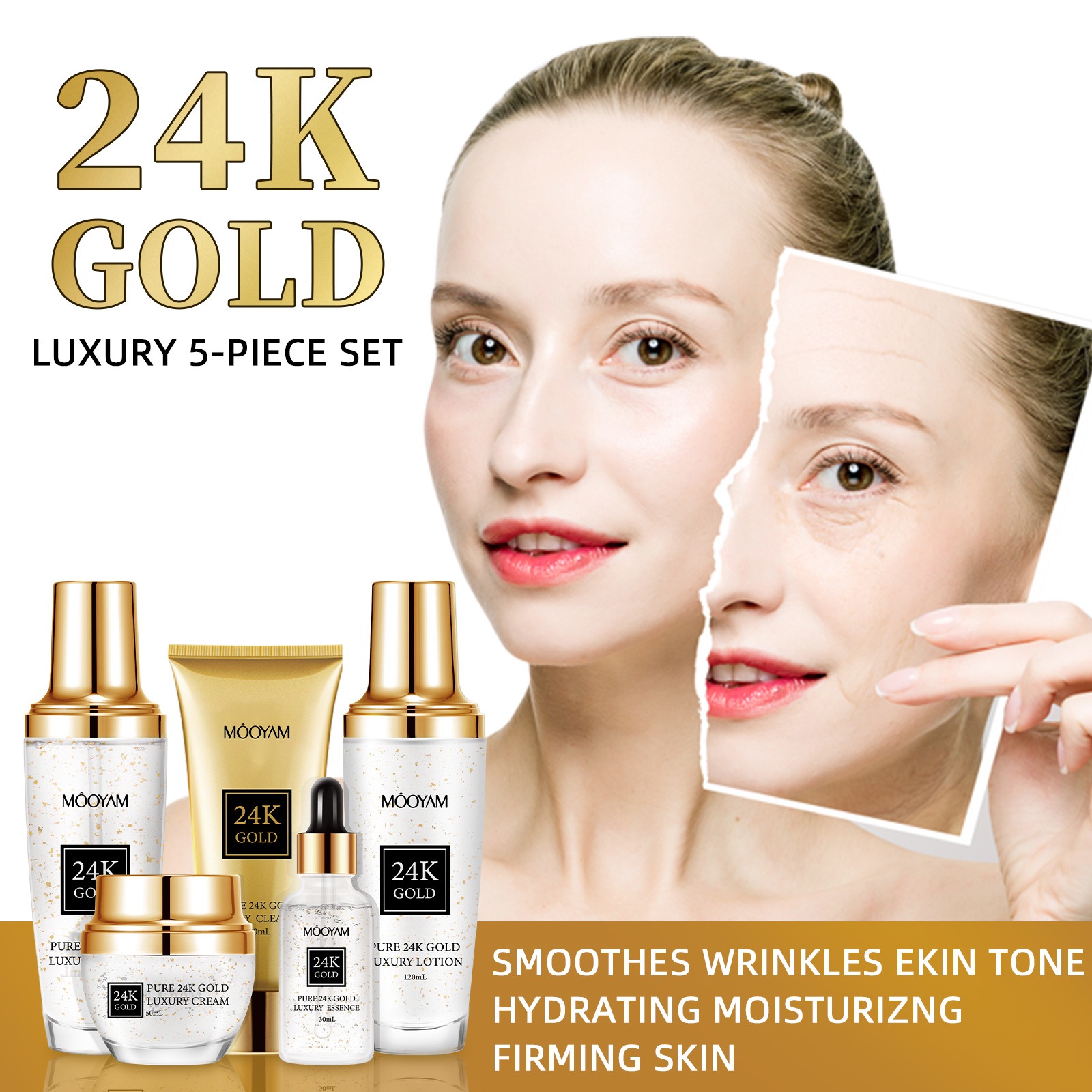 24K Gold LUXURY Moisturizin An – Luxury Skincare Anti Aging Bewertung und Preis