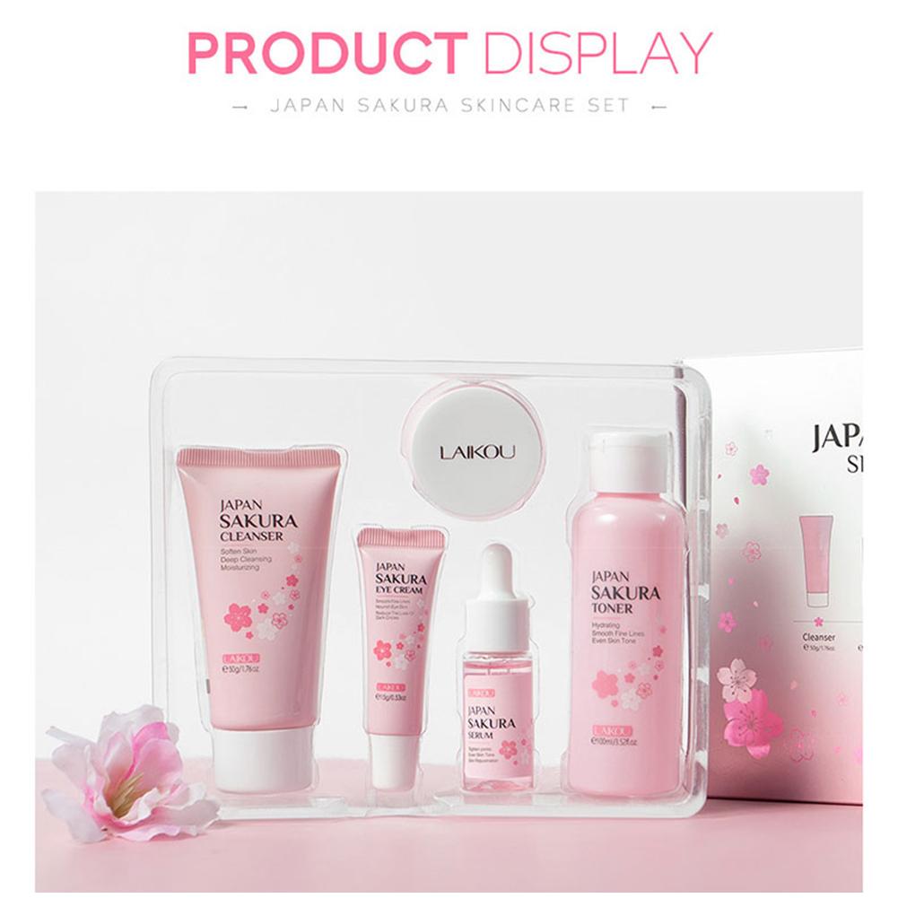 5/3 teile/satz Sakura Hautpfle – Luxury Skincare Set Bewertung und Preis