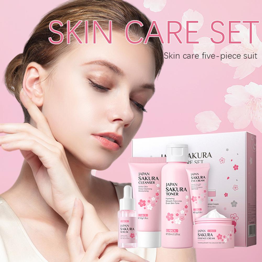 5/3 teile/satz Sakura Hautpfle – Luxury Skincare Set Bewertung und Preis