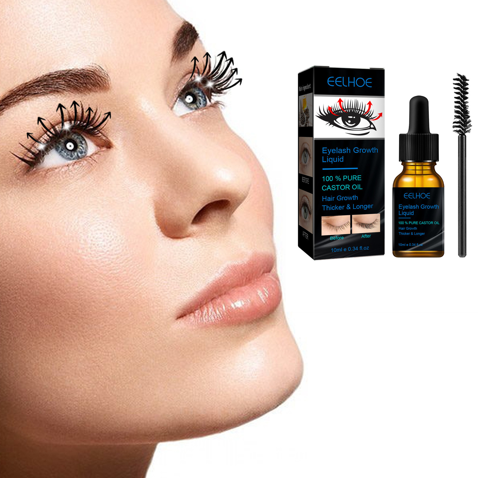 Rizinusöl Wimpernwachstumsseru – Epidermal Growth Factor Bewertung und Preis